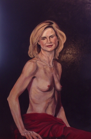 Portrait of Semi-Nude Dancer